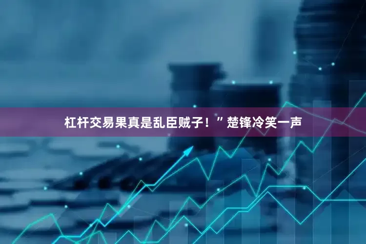 杠杆交易果真是乱臣贼子！”楚锋冷笑一声